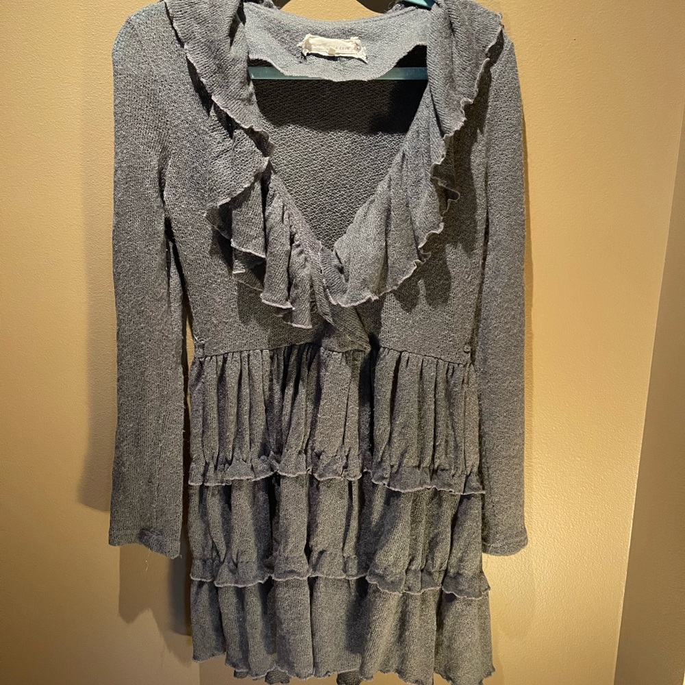 Feminine a’reve ruffle sweater